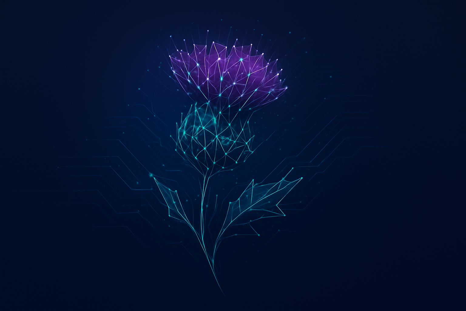 Abstract Thistle